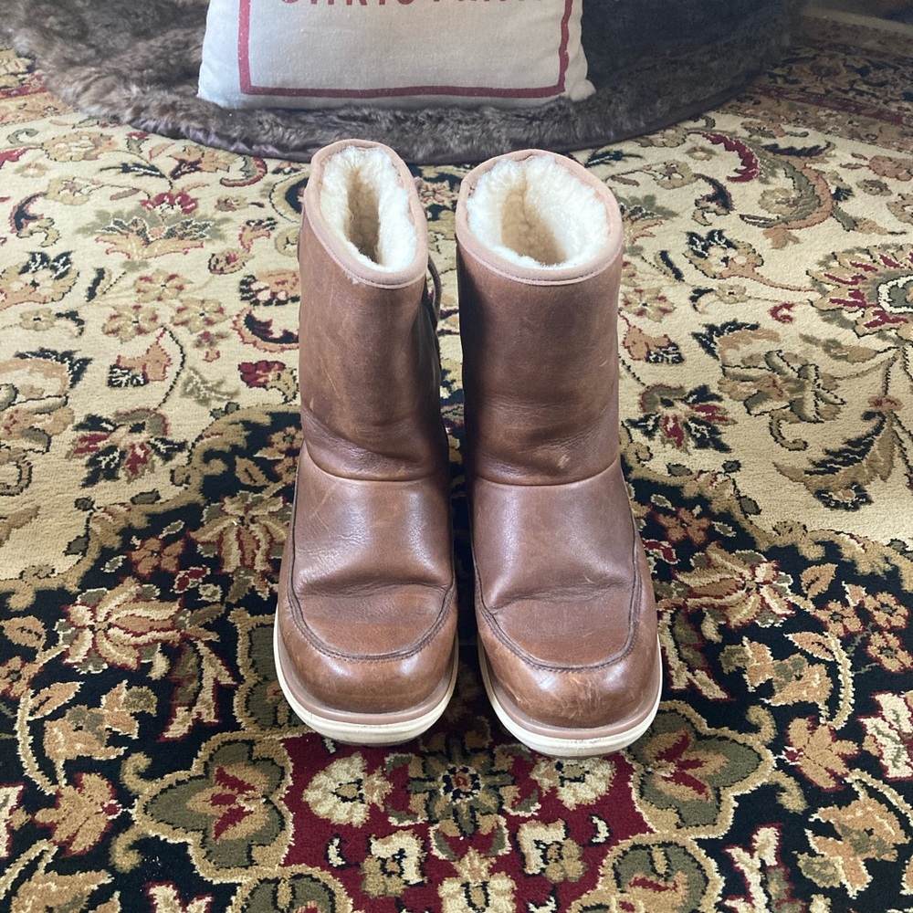 L.L Bean Wool and Shearling Boot